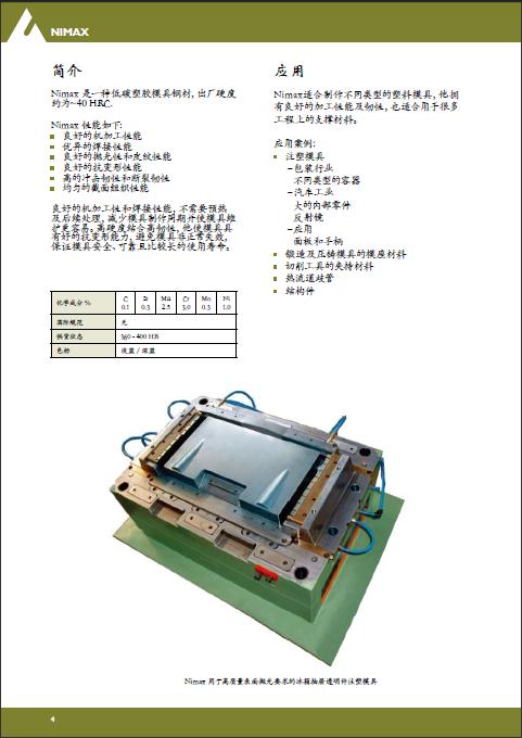 NIMAX是什么材料|NIMAX_瑞典一勝百NIMAX(NAK80相當(dāng)）